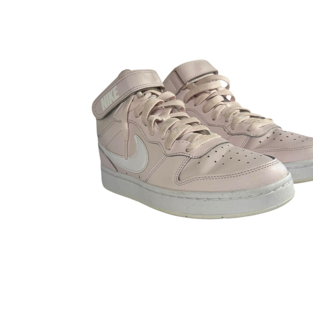 Nike Court Borough‎ Mid 2 GS Pink White Sneakers Size 6Y CD7782-601 Girls Youth
